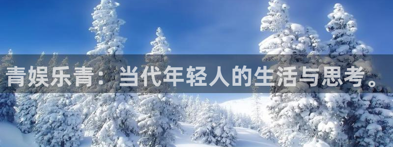 星耀国际3官网登录：青娱乐青：当代年轻人的生活与思考。