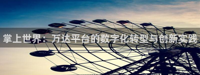 星耀国际平台官网：掌上世界：万达平台的数字化转型与创新实践