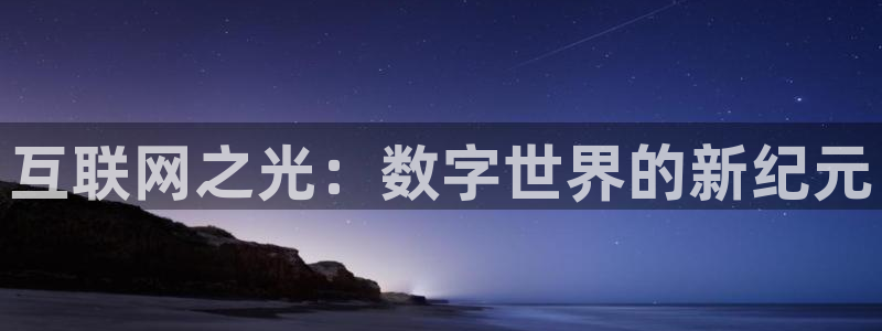星耀国际路线1：互联网之光：数字世界的新纪元