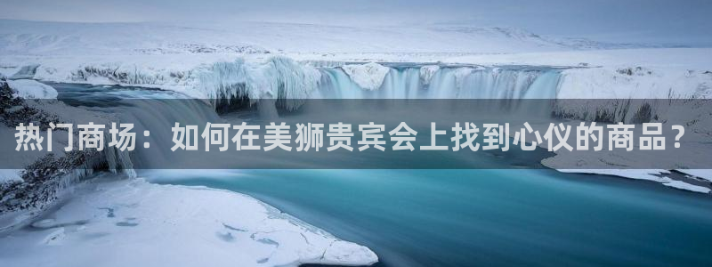 星耀国际是什么：热门商场：如何在美狮贵宾会上找到心仪的商品？